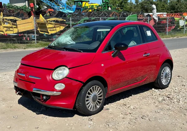 lubelskie Fiat 500 cena 12500 przebieg: 155248, rok produkcji 2008 z Gołdap